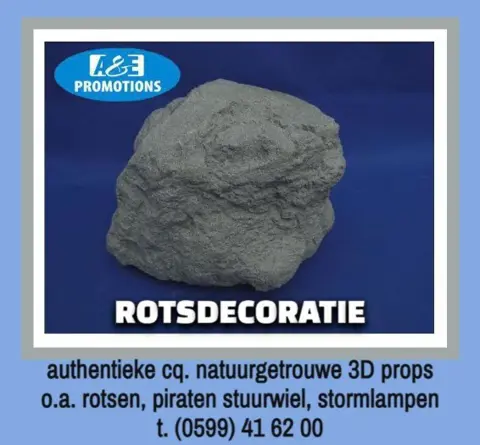 Rotsen decoratie verhuur romeinse rijk rekwisieten