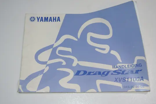 INSTRUCTIEBOEKJE Yamaha XVS 1100 Dragstar 1999 - 2007