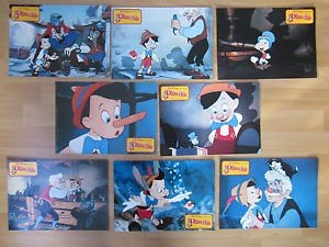 PINOCCHIO lobbycard set.