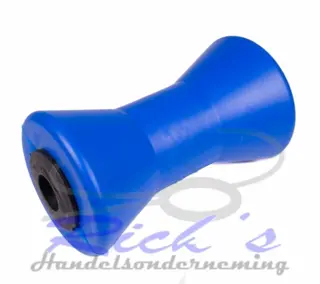 Bootrol / kielrol 195 mm blauw Heavy Duty boottrailer