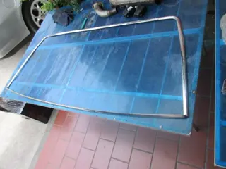 Rear window chrome moulding for Ferrari 365,400, 412