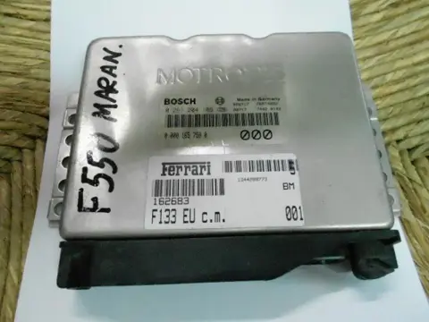 Electronic control station for Ferrari 550 Maranello
