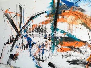 Luc Mora - Espace couleur- xxL