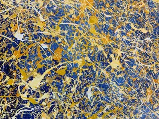 Ivanka Matiss - Golden starry sky N.72 (XXL)