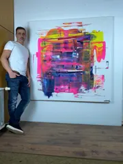 Parscha Mirghawameddin - Abstract N°3259XXL