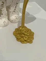 Art'Pej - Bearbrick Chanel Gold with Coffee