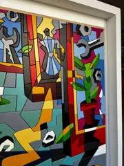 Ugo Nespolo (1941) - Telecomandi nello spazio