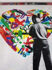 Martin Whatson (1984) - Paint Love - MW Custom Framing
