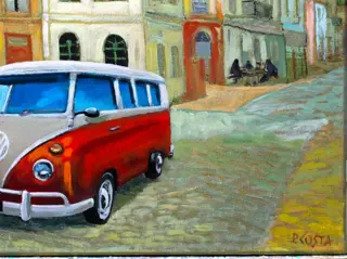 Piero Costa - La casa gialla. from Vincent Van Gogh