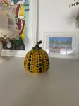 After Yayoi Kusama - Pumpkin (Yellow)