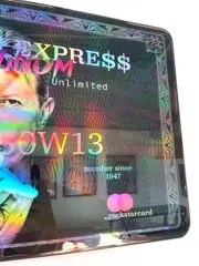 Van Apple - David Bowie Amex