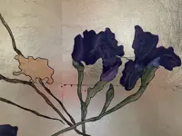 Peter Proost - Irises on gold