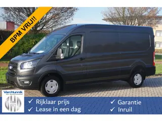 Ford Transit 350L L3H2 Trend AUT8 130PK BPM VRIJ!! 12" Sync4 Apple CP/Cam, Laadruimte Pack! NR. 622