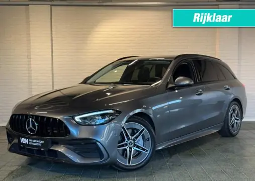 MERCEDES-BENZ C-KLASSE Estate 180 AMG line Night Hybrid Camera Dodehoek Stoelv Nav