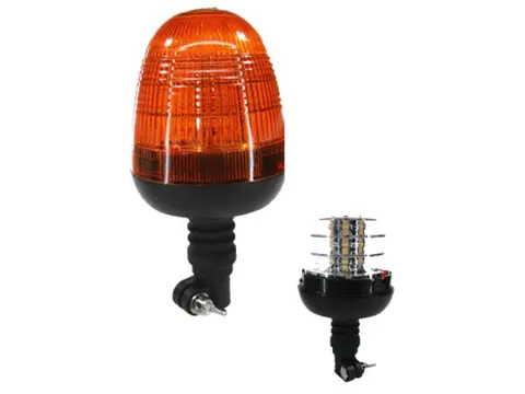 LED zwaai/flitslamp 12/24V, flexibele voet