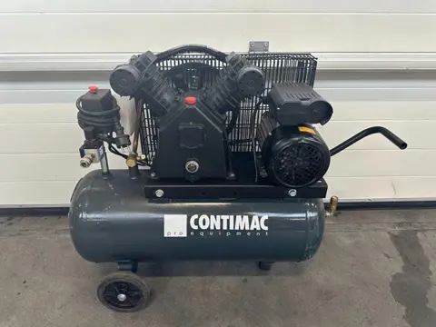 COMPRESSOR Contimac CM410/10/50W 3 PK 400 L / min 10 Bar Elektrische Zuigercompressor