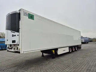 Krone Double stock, bloemen breed, laadklep, 2,70 insteek