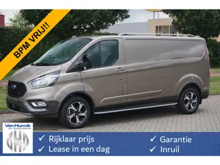Ford Transit Custom 300L Active 130PK BPM VRIJ!! Airco, Apple CP/Android Auto / Camera, 17"LM!! NR. 