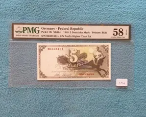 Duitsland, Bondsrepubliek - 5 Deutsche Mark 1948 - Pick 13i