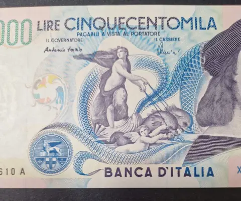 Italië - 500.000 Lire 1997 - Serie Sostitutiva XA.....A - Gigante BI 86Aa; Pick 118