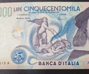 Italië - 500.000 Lire 1997 - Serie Sostitutiva XA.....A - Gigante BI 86Aa; Pick 118