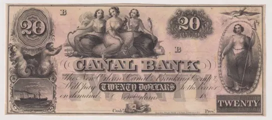 Verenigde Staten van Amerika - 20 Dollars 1800 - New Orleans, Canal Bank - REMAINDER