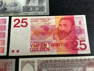 Nederland - 6 banknotes - Various dates