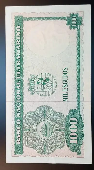Timor - 100 and 1000 Escudos 1963/1968 - Pick 28a and 30a