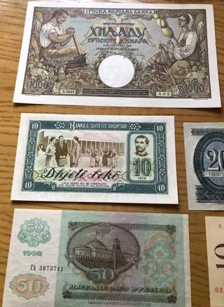 wereld- - 15 banknotes - Various dates