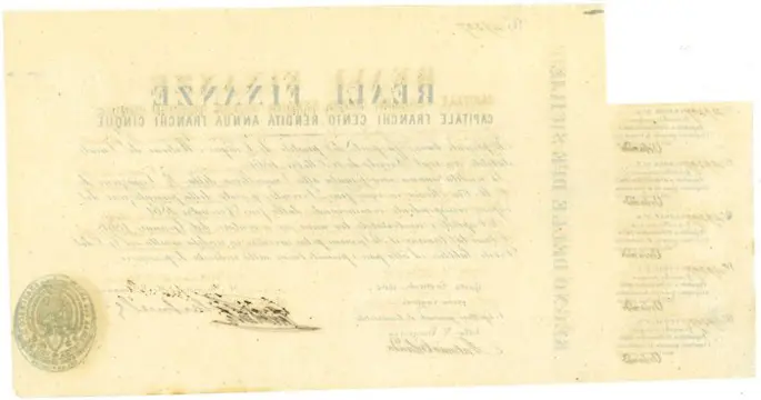 Italië, Koninkrijk van Twee Sicilië - Reali Finanze - 100 Franc - 1860 Assedio di Gaeta