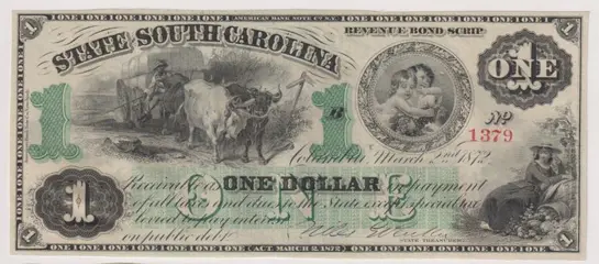 Verenigde Staten van Amerika - 1 Dollar 02/03/1872 - State of South Carolina - S3321