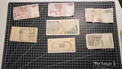 Italië - 7 banconote Lire - anni vari inclusa sostitutiva e R3