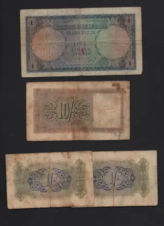 Wereld - 7 banknotes - Various dates