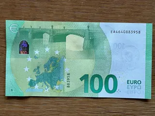 Europese Unie - 2 x 100 Euro 2019 - Draghi E008, R008