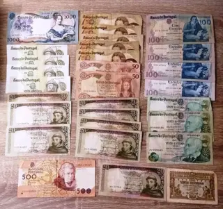 Portugal - 29 banknotes - Various dates