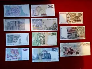 Italië - 11 banconote Lire - anni vari