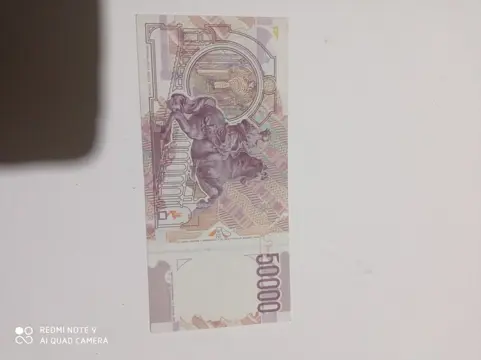 Italië - 50.000 Lire 1984 "Bernini" I tipo - SOSTITUTIVA - Gigante BI 80Aa; Pick 113