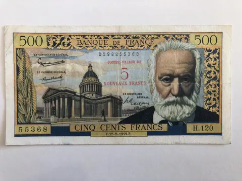 Frankrijk - 5 Nouveaux Francs sur 500 Francs 1959 - Fayette 52-02