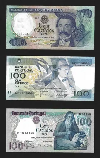 Portugal en Portugese koloniën - 9 banknotes - Various dates
