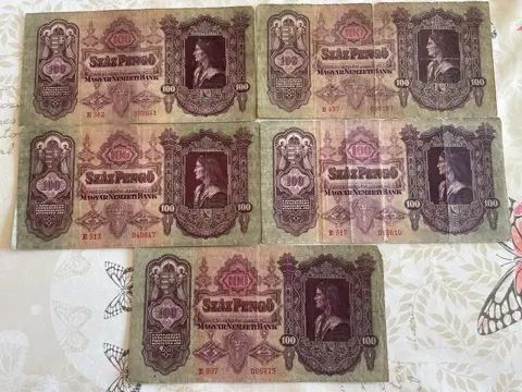 Hongarije - 25 Banknotes - Various dates - including duplicates