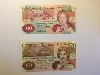 Sint-Helena - 10 and 20 Pounds 2012 - Pick 12b, 13b