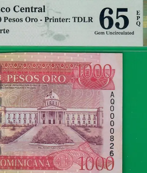 Dominicaanse Republiek - 1000 pesos 2003 - Pick 173b - low serial 826