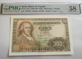 Spanje - 100 pesetas 1948 - Pick 137a