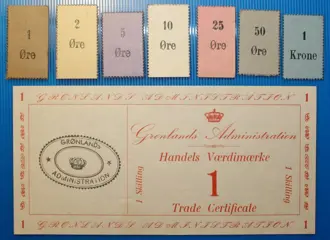 Groenland - 8 banknotes - Various dates