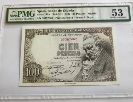 Spanje - 100 pesetas 1946 - Pick 131a