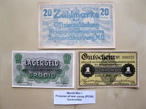 Liechtenstein, Oostenrijk - 210 different Notgeld banknotes - including POW camp 1915/1920's