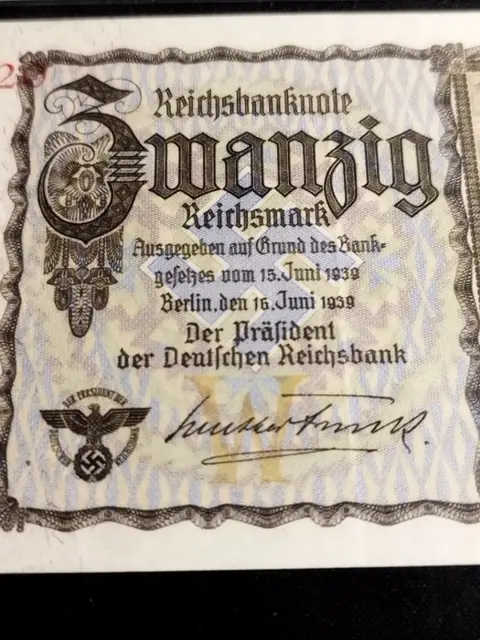 Duitsland - 20 Reichsmark 1939 - Pick 185
