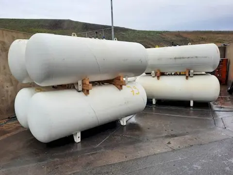 LPG / GAS GASTANK 2280 LITER (1000 KG)