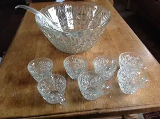 Glazen Bowl -Set