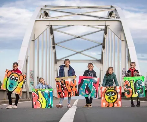 Graffiti Kinderfeestje en workshops Graffitifun